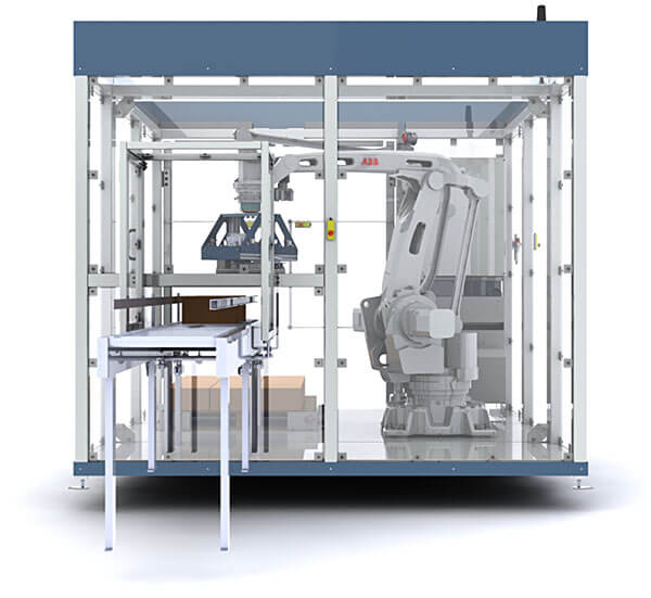 Robot Palletizing Illustration