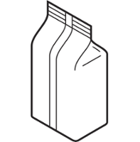 Flat Bottom Bag Style Sketch
