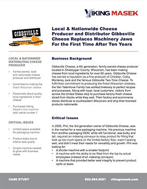 Gibbsville Cheese Case Study