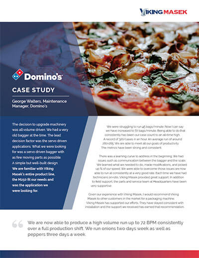 Domino's Case Study PDF Cover