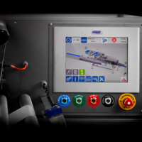  Touch screen display - 10.4″ color touch screen for intuitive operator-machine interaction, with the possibility of displaying all operating parameters, warnings, alarms, etc.